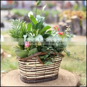 Handbag Shape Wicker Basket thumbnail-1