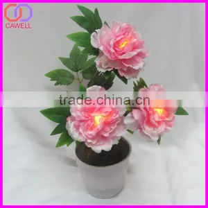 Wholesale Artifiical Peony Led Illuminate Flower Pot thumbnail-4