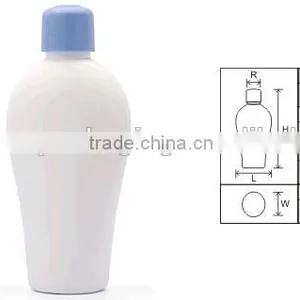 100ml HDPE Fashion Empty Body Lotion Bottle thumbnail-2