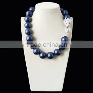 2016 Fashion Natural South Sea Shell Pearl Necklace Luxury Woman thumbnail-1