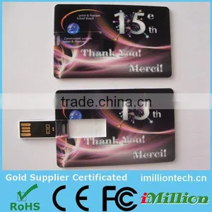 Bulk Items Business Card Usb Pen Drive , Pen Drive Credit Card Usb Memory , Bulk Stock Cheap Usb Card thumbnail-1