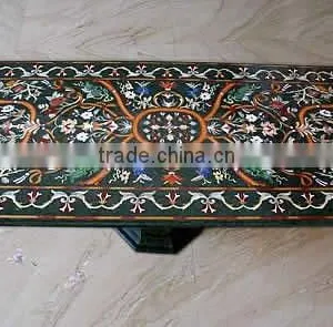 Marble Pietra Dura Dining Table Tops thumbnail-1