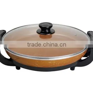 Multifunctional Non-stick Coating Die-cast Electric BBQ Grill thumbnail-1