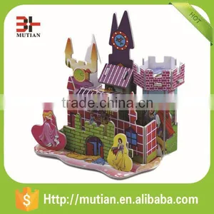DIY Cardboard Castles Puzzle Games for Kids thumbnail-2