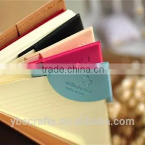 Wholesale Fan-shaped Protective Fancy PU Leather Bookmark for Gift thumbnail-4