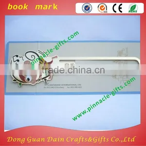 Professional Customized Brand Two Sides Mold High-tech Handmade Pvc Book Marks thumbnail-5