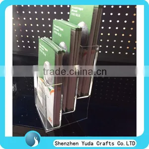 Hanging Clear Brochure Holder Acrylic Slatwall Brochure Holder Wall A5 Brochure Holder thumbnail-4