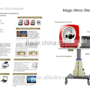 High Quality 3D Magic Mirror Skin Analyzer Machine , Skin Scanner Analysis Equipment thumbnail-5