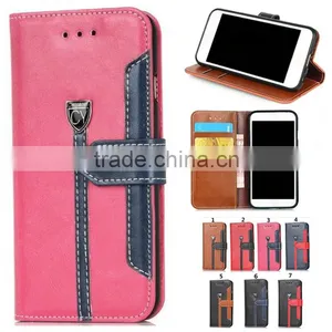 Flip Leather Phone Case Cover With Card Holder for Xiaomi mi 5 Mimax Redmi Note 4 3 2 1 c i Pro Prime thumbnail-1
