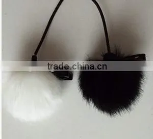 Fuzzy Noise Filter , Wind Proof Wollen Ball For Lavalier Microphone thumbnail-4