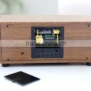 Bluetooth Wooden Speaker thumbnail-4