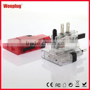 Hot Selling Worldwide Moblie Phone Used Travel Adapter for Warsaw With Schuko Plug thumbnail-1