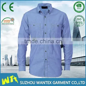 Hot Sale High Quality Men Working Long Sleeves Shirt thumbnail-1