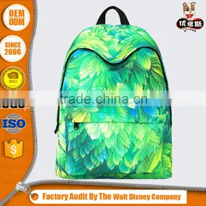 Customize Printing Pattern Backpack for Teenagers Girls School Backpack thumbnail-2