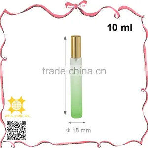 Lively Green 10ml Frosted Glass Bottle Lovely Lady Perfume Atomizer thumbnail-1