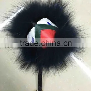 2015 Wholesale Fashion Fox Fur Little Monsters Dyed Color Chain thumbnail-1
