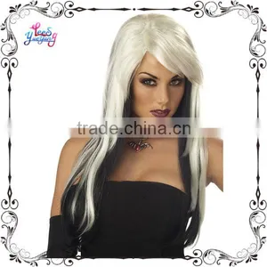 Horrible Layered Color Female Witch Party Wigs thumbnail-2