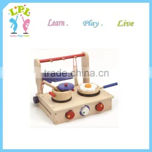 Hot Sale High Quality Wooden Kids Foldable Kitchen Set Toy Wooden Kitchen Toy for Kids thumbnail-2