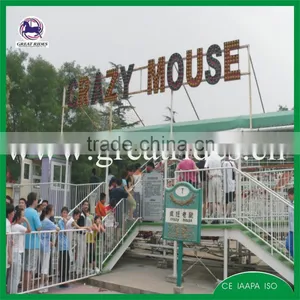 Kids Amusement Rides Crazy Mouse Roller Coaster thumbnail-1