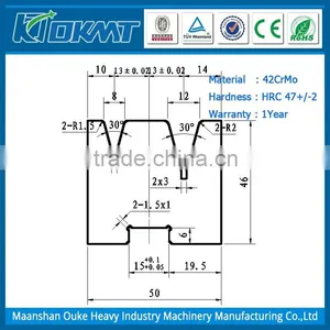 OKMT Brand CNC Press Brake Tooling thumbnail-1