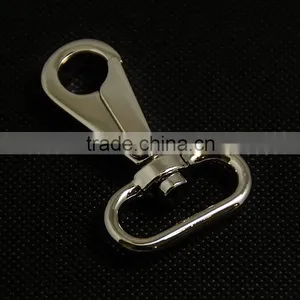 Nickel Plated Zinc Alloy Metal Snap Hook (1749) thumbnail-1