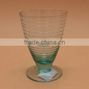 Clear Wine Cup,Short Stem Drinking Glass thumbnail-1