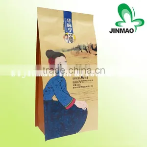Food Grade Custom Printed Brown Paper Side Gusset Bag thumbnail-3