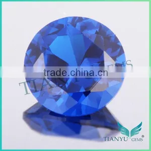 Wholesale 112# Color Synthetic Gemstone Round Lab Diamonds Spinel for Jewelry Wax Casting thumbnail-1