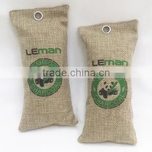 Amazon Hot Sale 75g/200g/500g Bamboo Charcoal Bag Car Air Freshener thumbnail-3