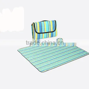 Stripe Printed Waterproof Outdoor Blanket thumbnail-3