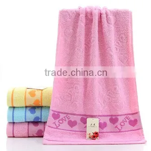 Bright Color Heart Shape Jacquard Towel thumbnail-4