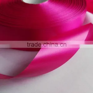 Cheap and Good Quality Polyester Satin Ribbon Single Side for Care Labels thumbnail-1