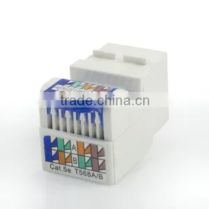 Network Solution Cat6 UL 90Degree Unshielded UTP Modular Keystone Jack thumbnail-5
