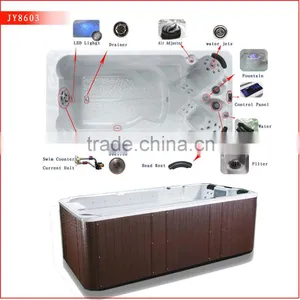 Air Massage Massage Type and Reversible Drain Location Portable Swim Spa thumbnail-2