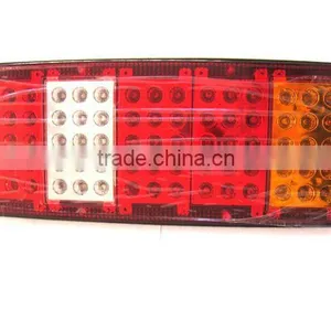 FIVE SQUARE 75LEDS HIGH QUALITY TRUCK REAR LIGHT thumbnail-2