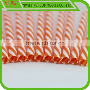 7.5*230mm pp Striped Straight Straws thumbnail-1