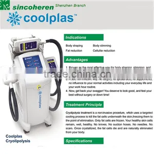 Sincoheren Weight Loss Fat Freezing Machine Criolipolysis Coolplas Best Cellulite Removal Machine thumbnail-2