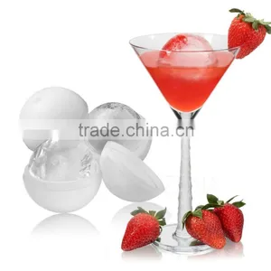 2016 Hot Selling Food Grade Eco-friendly Non-stick Circular Silicon Rubber Icecube Tray thumbnail-1