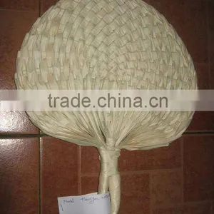 Straw Hand Fan thumbnail-1