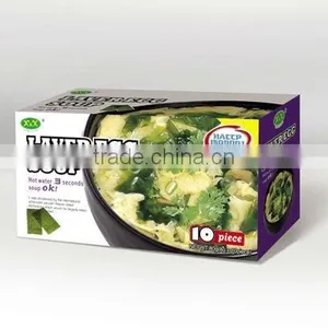 FREEZE DRIED INSTANT LAVER EGG SOUP(CUP) FD Soup Delicious Soup Seafood Soup thumbnail-1
