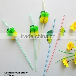 Plastic Straw (with Pineapple) thumbnail-1