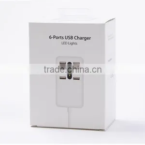 Usb Power Outlet Power Strip Board With 6 Usb Ports Charger thumbnail-6