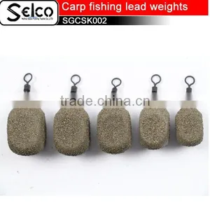 Carp Fishing Square Pear Fishing Leads Weights thumbnail-2