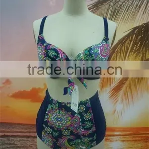 Wholesale 2016 High Waist Swimsuit Swimwear Women Bikini thumbnail-1