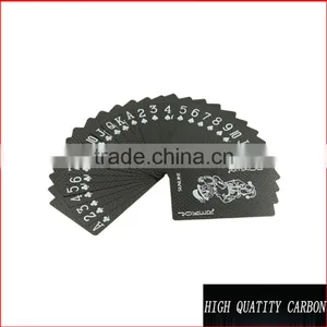 Hot Style Product Wholesale 3k Carbon Fiber Poker ,3k Carbon Fiber Playing Card,standard 52 Card Deck thumbnail-1