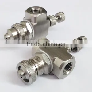 Stainless Steel ss Internal Mixed Round Spraying Air Atomized Nozzles thumbnail-1