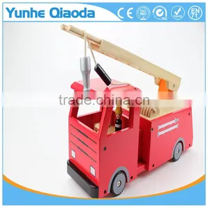 Fire Truck Toy , Extending Ladder and Water Pump Hose to Shoot Water, Bump and Go thumbnail-4