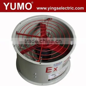 YUMO CBF (BAF) Series 220V 380V Explosion Proof Low Noise Round Large Industrical Axial Fan thumbnail-1