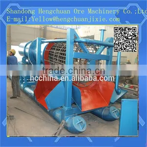 Clay Drum Screen Commercial Choice Industrial Machinery China Factory Mobile Small Gold Wash Trommel thumbnail-2