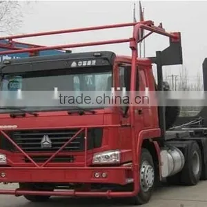 Sinotruk 6*4 Wood Transport Vehicle thumbnail-1